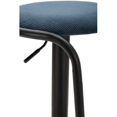 Stołek Barowy DESTINY NAVY 41X61-83 cm